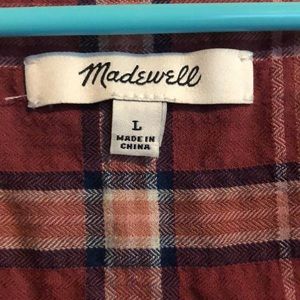 Madewell Tops - Madewell Flannel Blouse Madewell Tops - Madewell Flannel Blouse